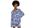 Пижамный комплект Beauty Sleep Show Me Your Mumu с полоской Porto Stripe