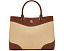 Большой сатчел Straw & Leather Marcy от Lauren Ralph Lauren