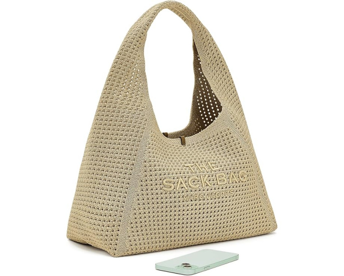 Вязаная сумка Marc Jacobs The Crochet Sack через плечо