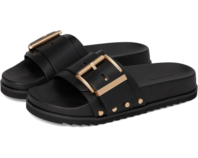 Сандалии-слипоны AllSaints Ellie Stud с квадратной пряжкой