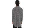 Wool Cotton Check Classic Collar Shirt
