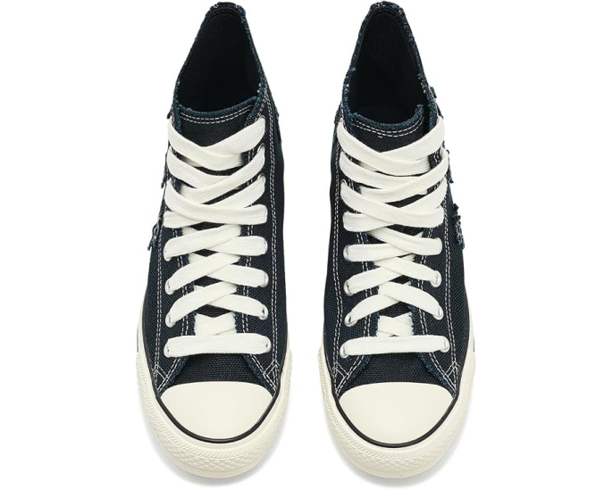 Кеды Converse Chuck Taylor All Star с потертыми звездами высокая посадка