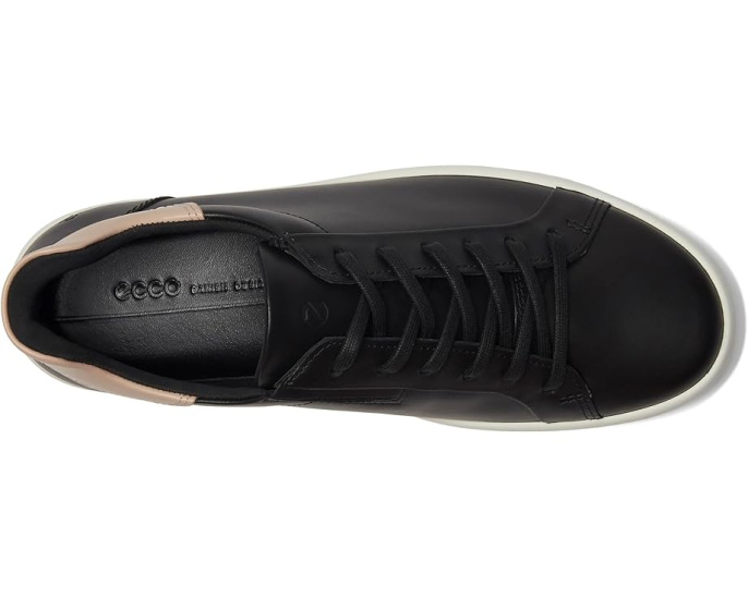 Кроссовки ECCO Soft 7 Easy Slip на шнурках-эластиках с анатомической стелькой