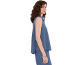 Рубашка Woven Plisse Classic Collar Shirt Eileen Fisher с воротником