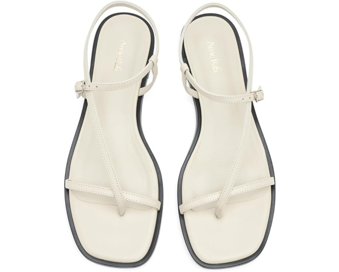 Кожаные сандалии Maxy Flat на плоской подошве от Amie Rafa