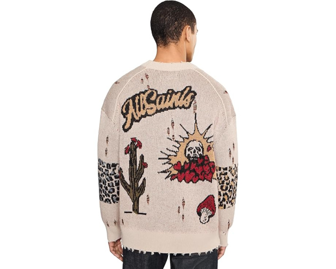 Кардиган AllSaints Foxx с узорами