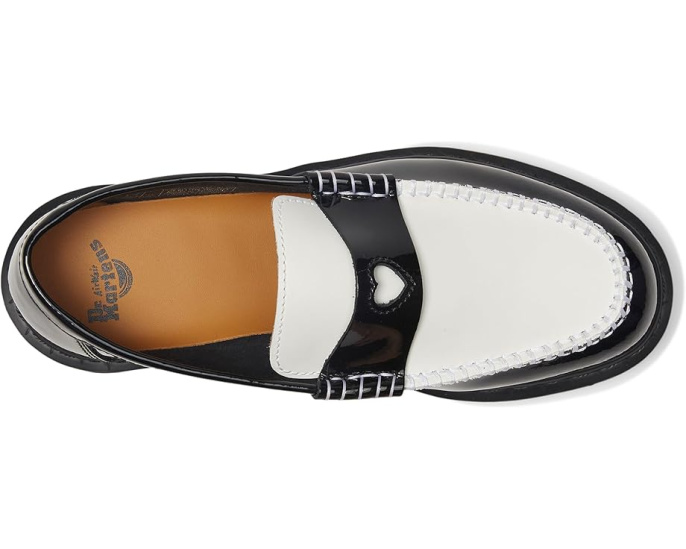Лоферы Dr. Martens Penton Heart с вырезом в форме сердца и ремешком