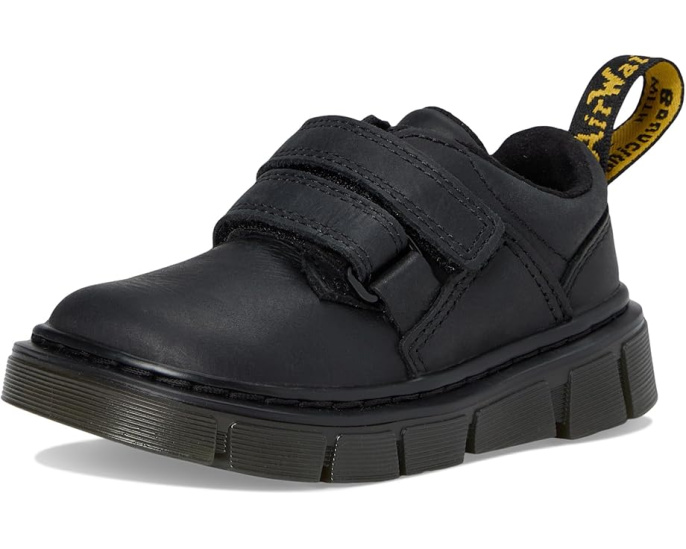 Туфли Dr. Martens Raffe Shoe T для малышей с ремешками на липучке