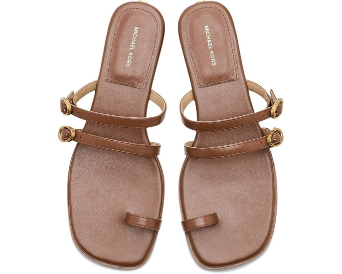 Босоножки Kya Flat от MICHAEL Michael Kors коричневые