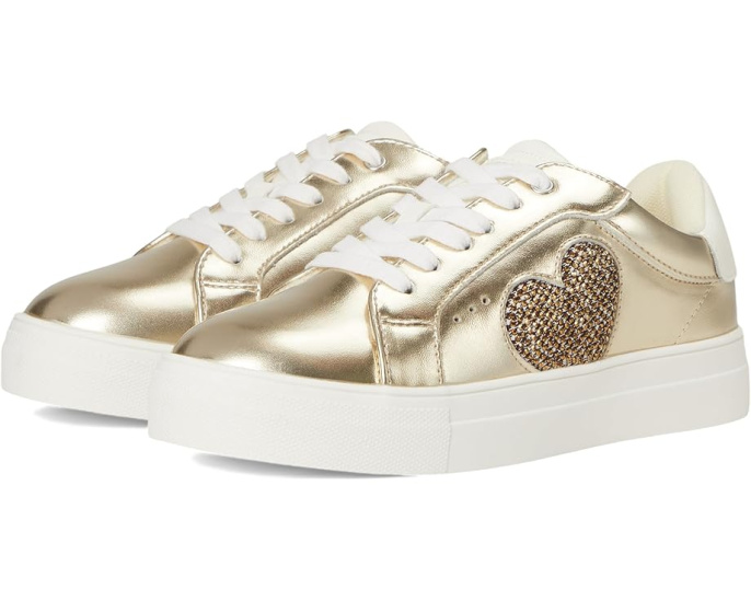 Кроссовки Kurt Geiger London Kids Mini Luckson Heart с сердечком на платформе