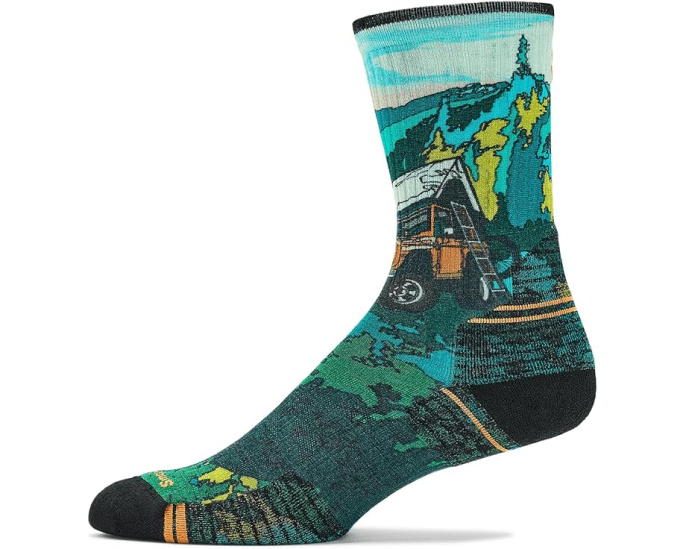 Носки Smartwool Hike Targeted Cushion Trekker с принтом