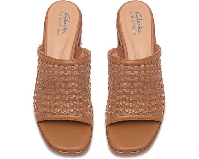 Сандалии Clarks Jaylan с плетеным верхом и устойчивым каблуком