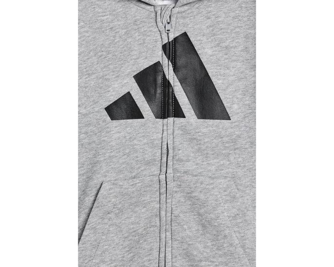 Детский спортивный костюм Essential Big Logo Heather Fleece от Adidas