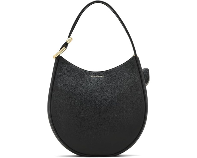 Большая сумка Dual Hobo Marc Jacobs из черной кожи