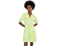 Платье Bingley от Lilly Pulitzer в стиле рубашки с цветочным принтом и рукавами 3/4