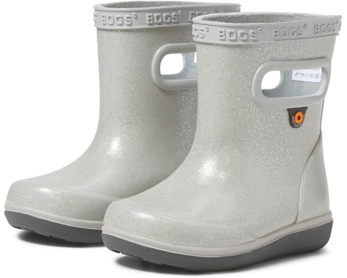 Детские резиновые сапоги Bogs Skipper II Glitter с блестками и водонепроницаемые