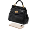Lucia Classic Top Handle Woven Bag