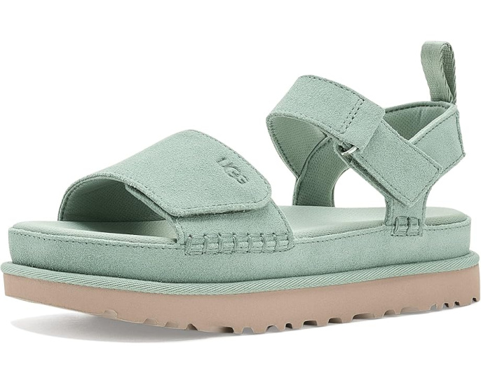 UGG Сандалии Goldenstar на платформе с бархатистым замшем