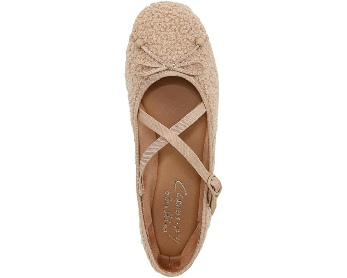 Балетки Circus by Sam Edelman Zuri с блестящим покрытием и бантом