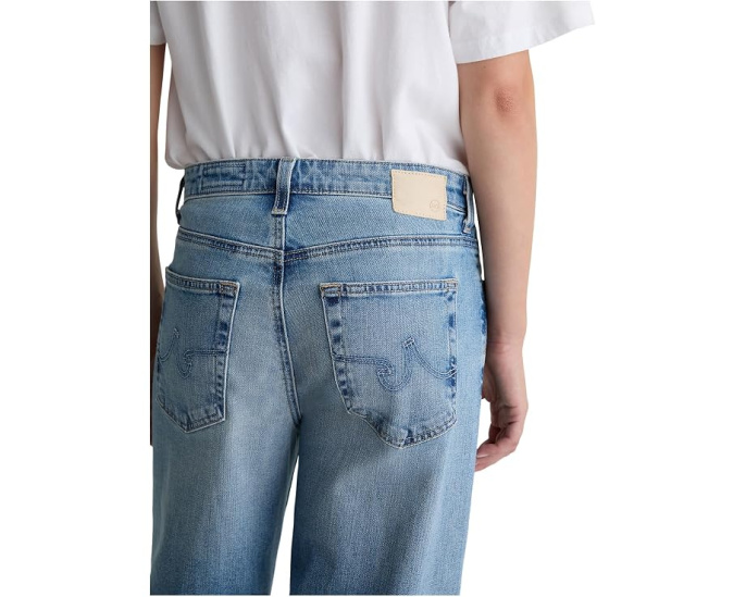 AG Jeans Saige джинсы со средней посадкой и широкими штанинами Western Front