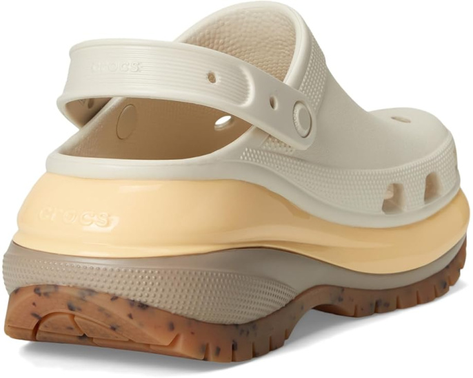 Кроссовки-клоги Crocs Mega Crush с высокой платформой и ремешком