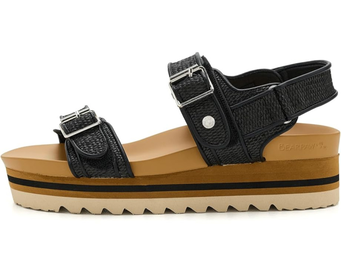 Сандалии Bearpaw Gabrielle на платформе с регулируемыми ремешками