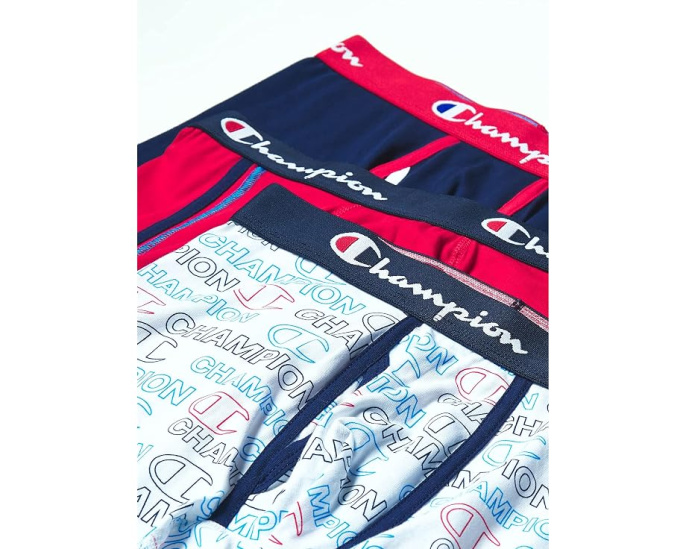 Champion Everyday Cotton Stretch боксеры 3 пары