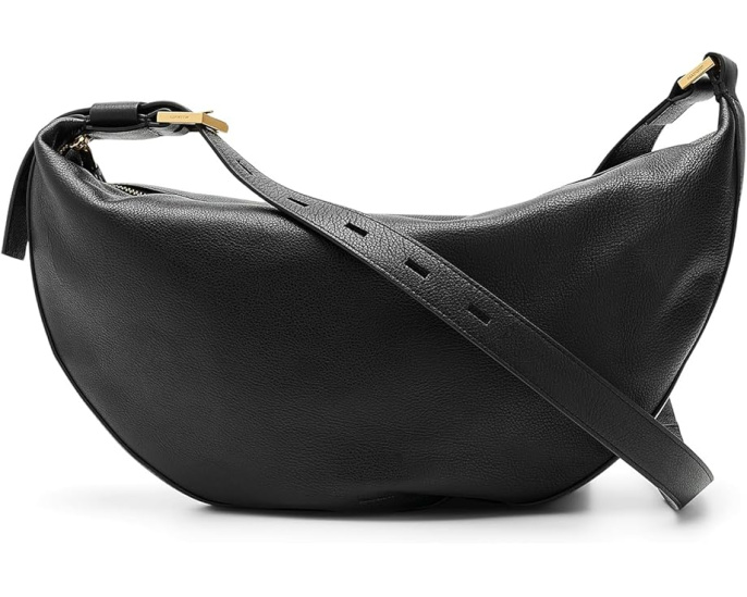 Сумка кроссбоди AllSaints Half Moon Shoulder из натуральной кожи