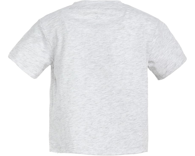 Комплект adidas Kids Heather Tee & Flowy Short Set с принтом и внутренними шортами