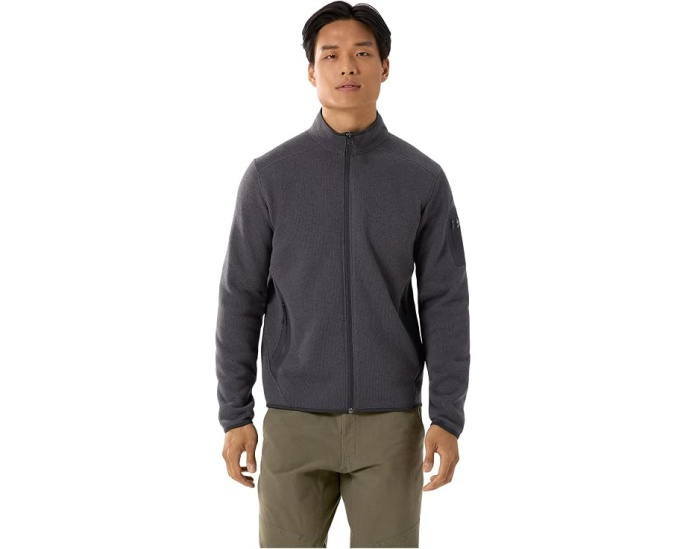 Arc'teryx кардиган Covert из переработанного полиэстера с воротником стойкой