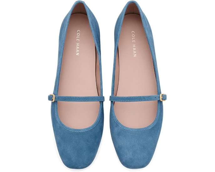 Балетки Cole Haan Yelena Maryjane с квадратным носком и ремешком