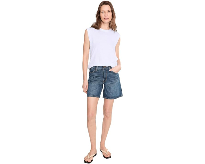 Шорты Levi's Womens 94 Baggy с расслабленным кроем и пятью карманами