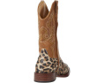 Детские ковбойские сапоги Roper Kids Glitter Leopard с леопардовым принтом