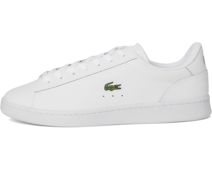 Кроссовки Lacoste Carnaby Set Trainers с кожаным верхом и стелькой Ortholite
