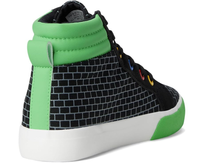 Кроссовки Ground Up Super Mario High Top для детей с принтом