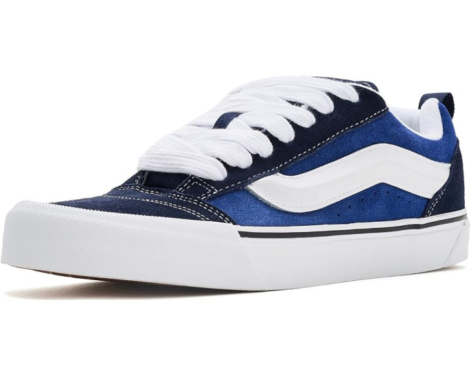 Кроссовки Vans Knu Skool в ретро стиле с объемным язычком
