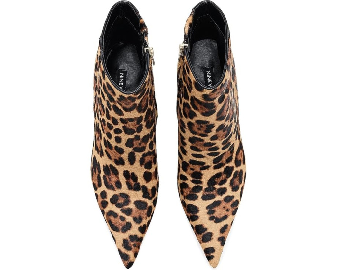 Сапоги Galz от Nine West с леопардовым принтом