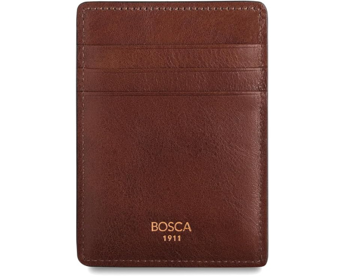 Кожаный кошелек Bosca Dolce Collection Deluxe Front Pocket