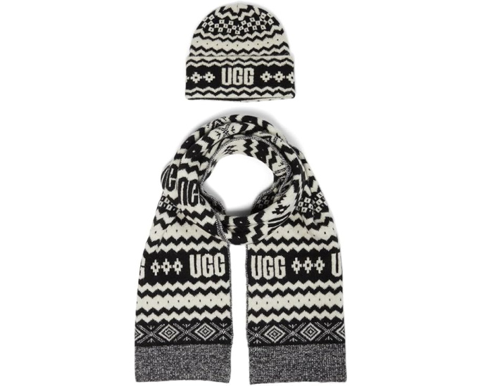 UGG Комплект Isle Set с шапкой и шарфом