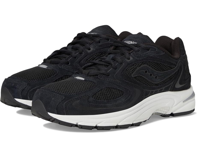 Кроссовки Saucony Grid Jazz 9 с сетчатым верхом и замшевыми вставками