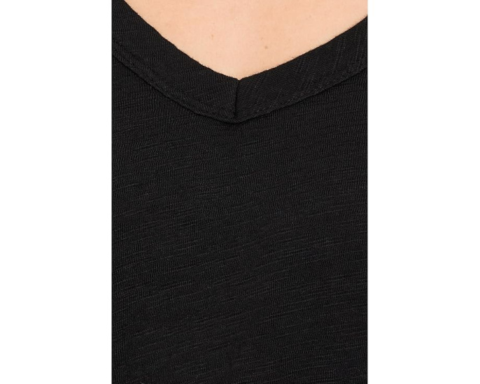 Футболка V-Neck с рукавом 3/4 и округлым низом Mod-o-doc