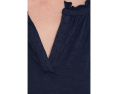 Топ Short Sleeve Ruffle Henley Swing от Mod-o-doc с рюшами
