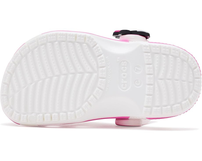 Кроксы Crocs Kids Disney Микки Маус для малышей с розовым бантом