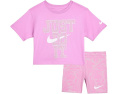 Велосипедные шорты Lace It Up с топом от Nike для малышей