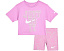 Велосипедные шорты Lace It Up с топом от Nike для малышей