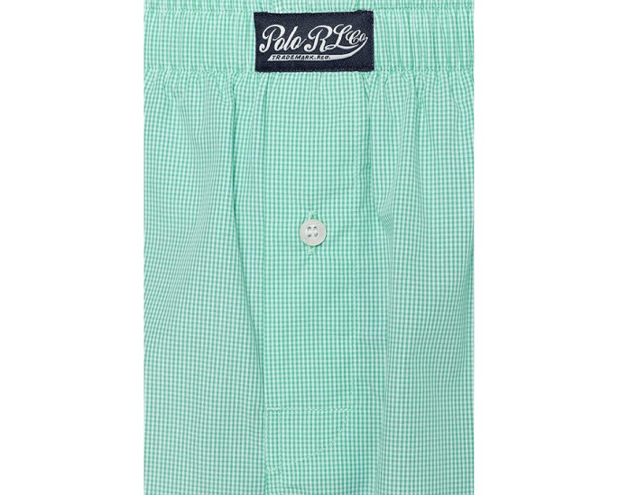 Трусы боксеры Polo Ralph Lauren Woven Boxer из хлопка с принтом
