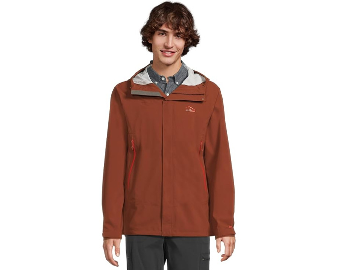 Непромокаемая куртка L.L.Bean Cresta Stretch Rain с мембраной