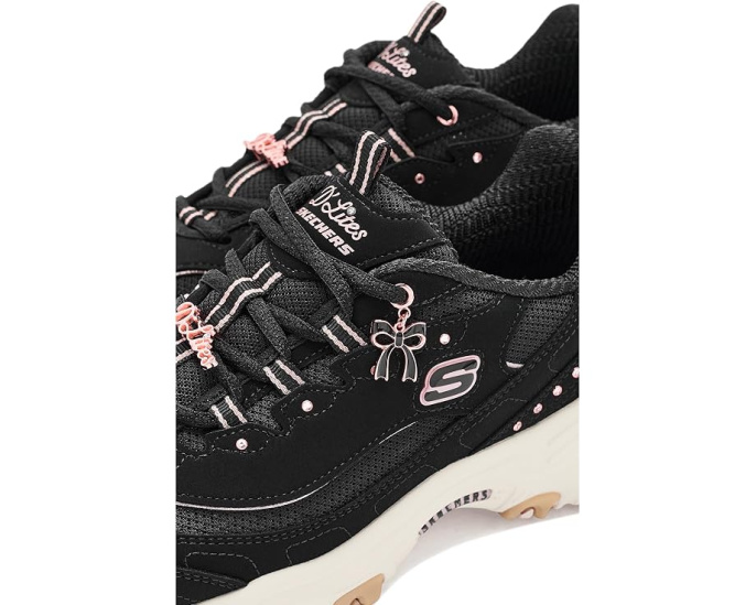 Кроссовки D'Lites 20th Anniversary Skechers розово-черные