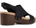 Сандалии Dr. Scholl's Wrenlee на платформе с открытым носком и текстурированным каблуком