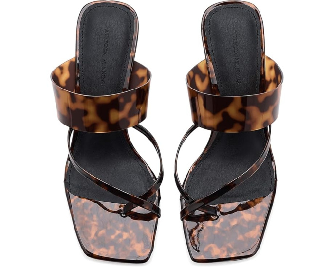 Клинья Danica Tortoise от Rebecca Minkoff с квадратным носком